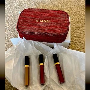 Chanel Sheer Genius Lip Gloss Trio Holiday Set 2022
